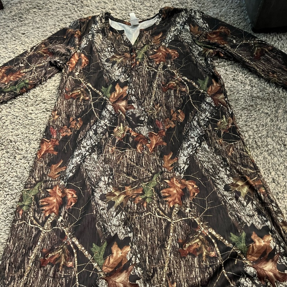 Camo nightgown